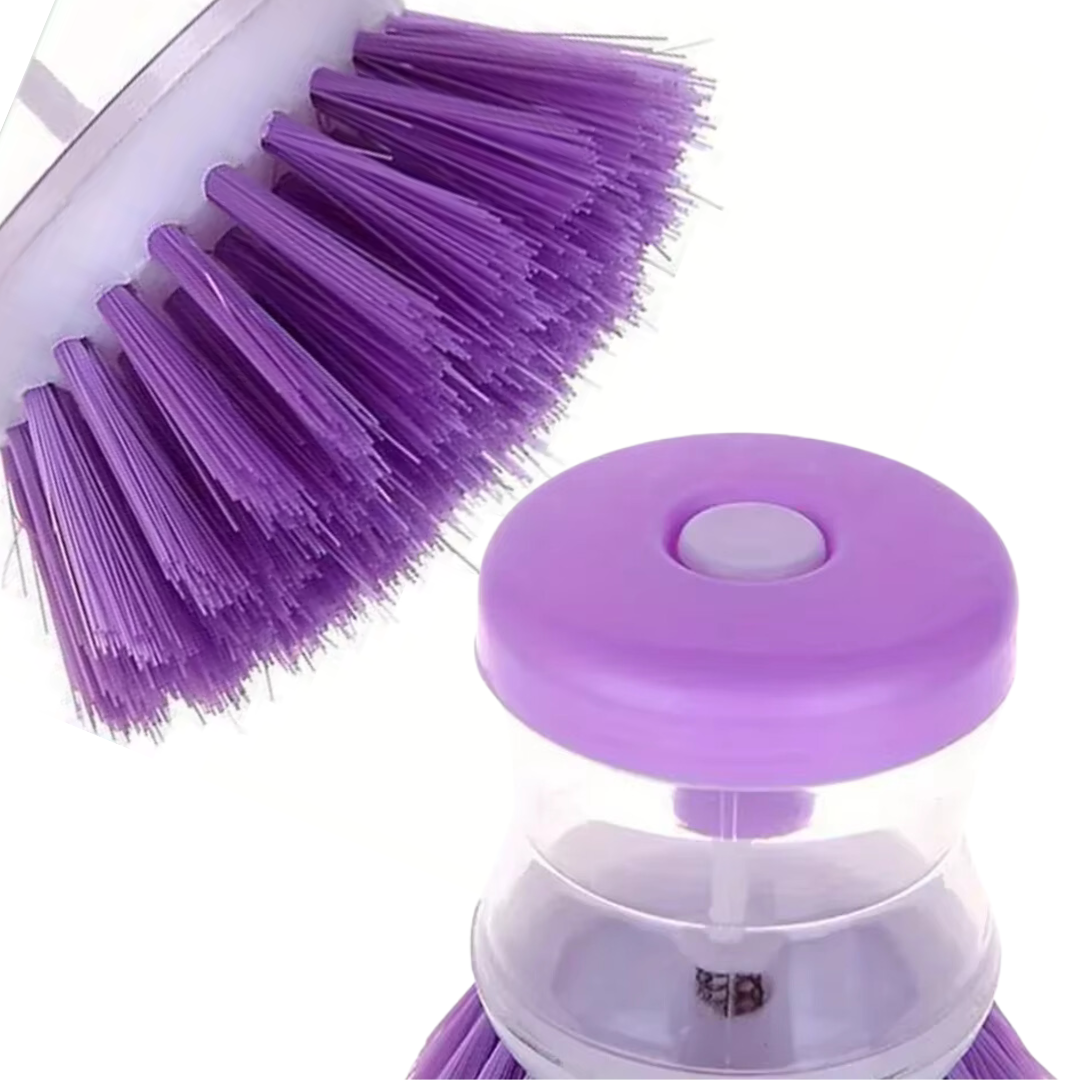 Diskborste med diskmedel