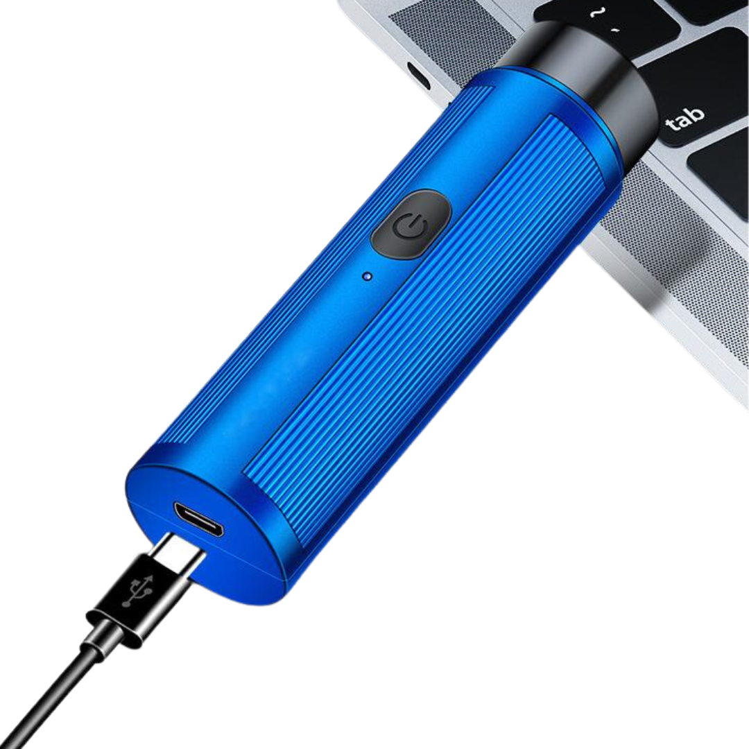 Mini Rakapparat - USB-uppladdningsbar, perfekt för både män och kvinnor.