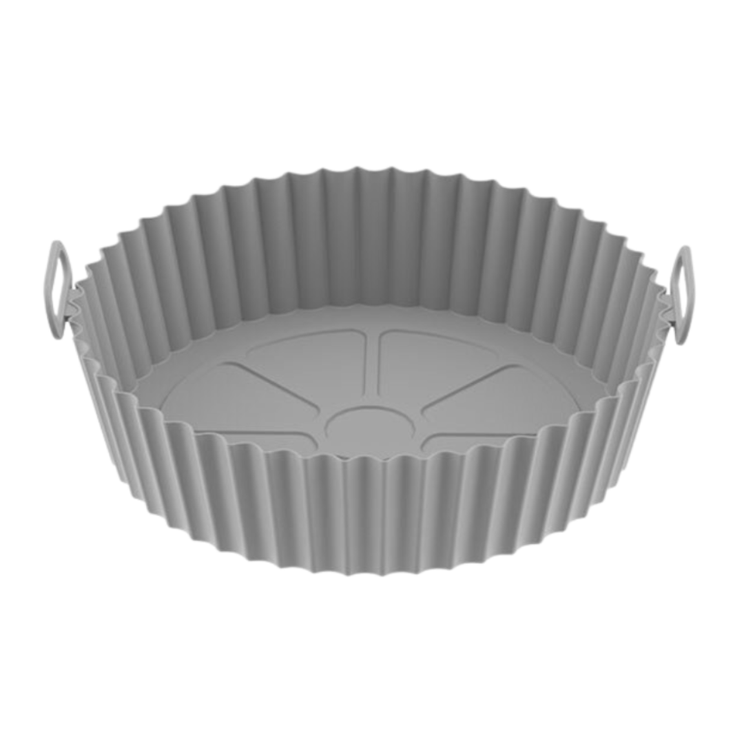 Airfryer silikonform grå