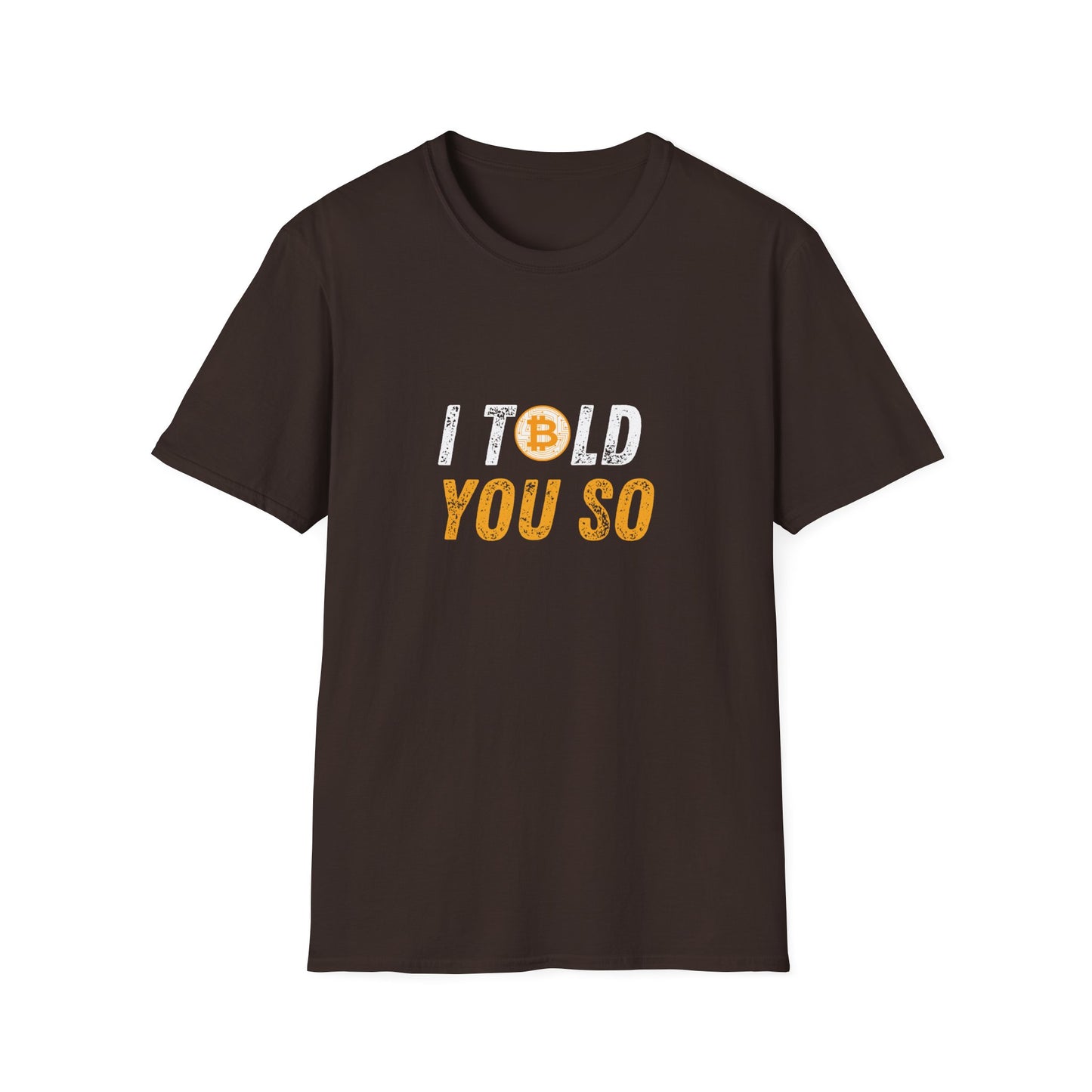 Bitcoin T-Shirt brun