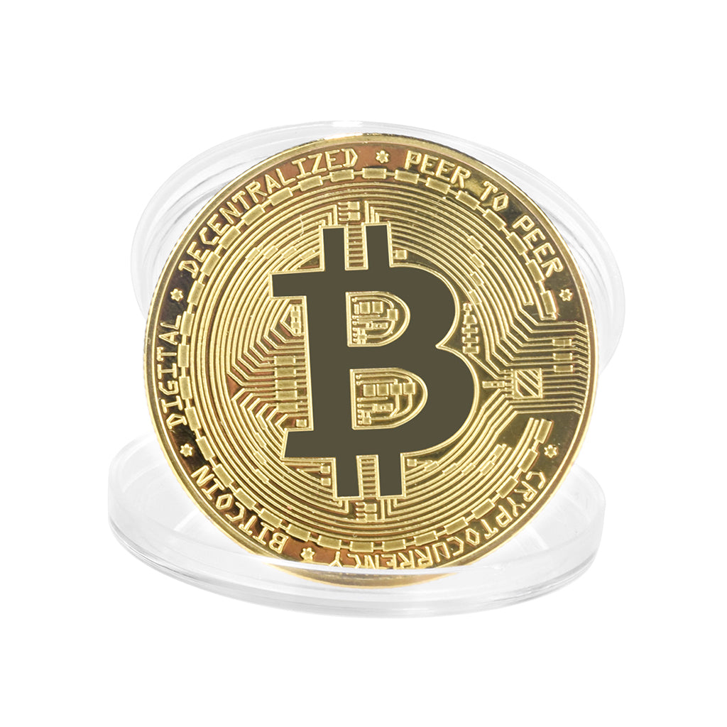 Bitcoin fysisk mynt