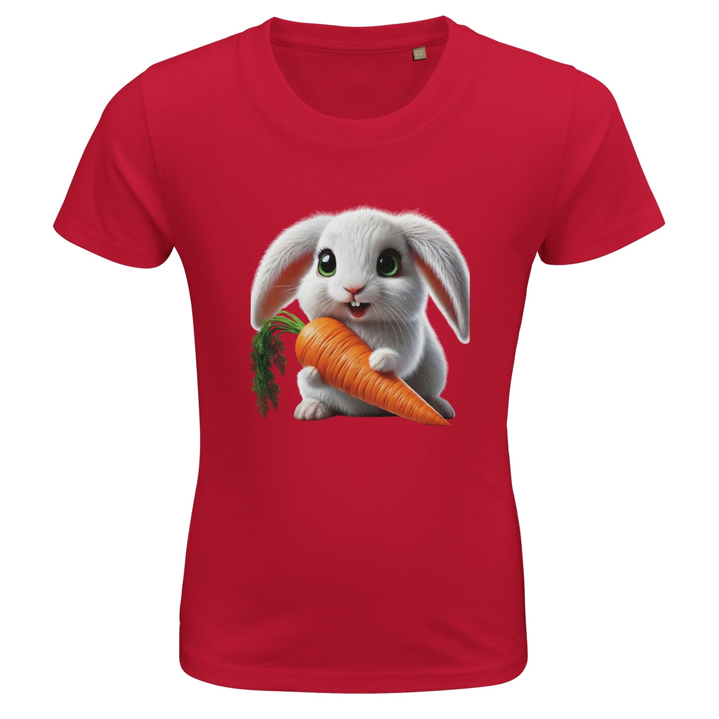 Bunny barn t-shirt rött