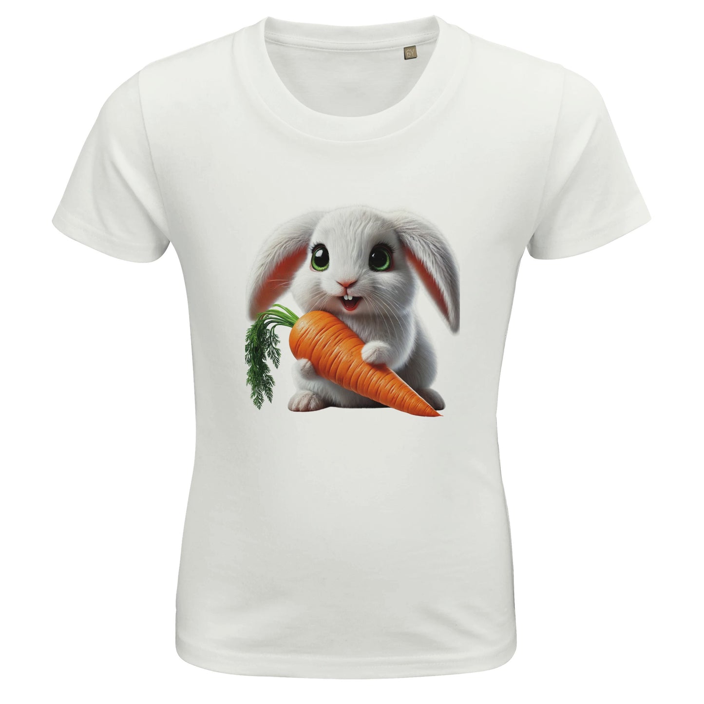 Bunny barn t-shirt vitt