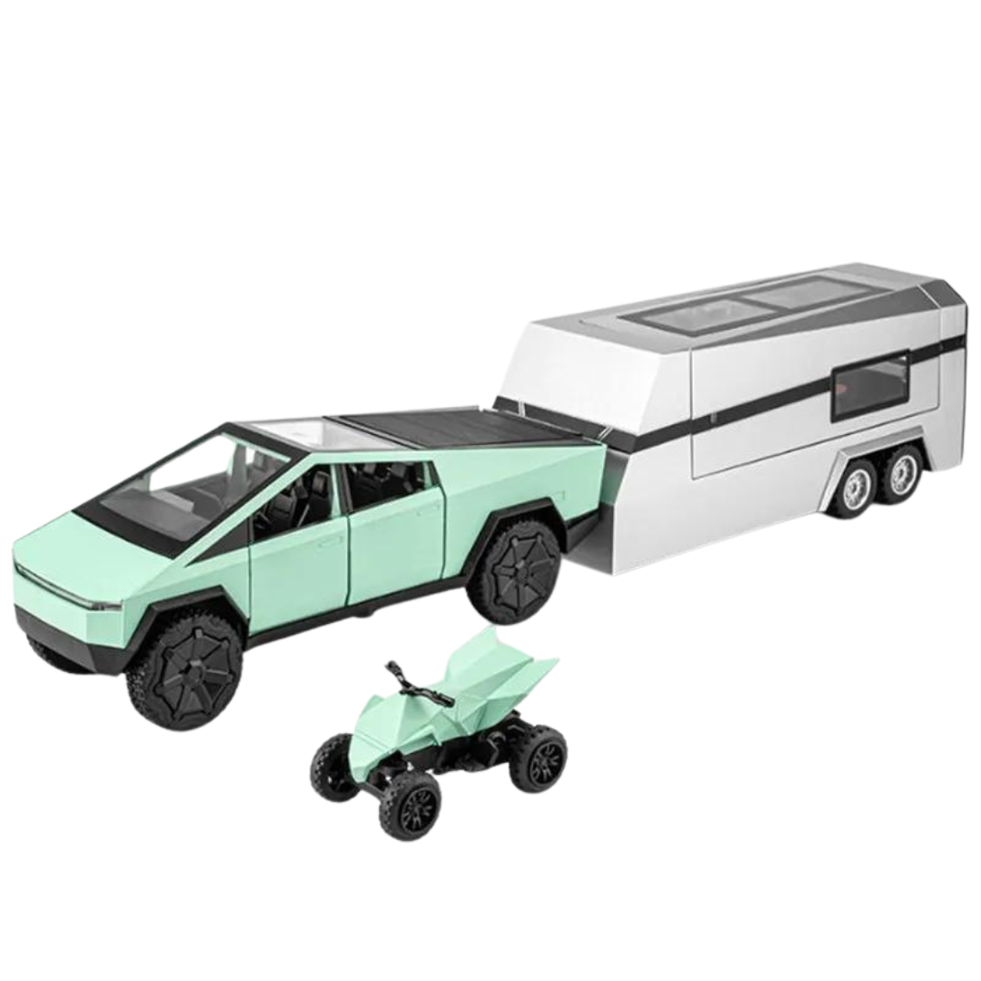 Cybertruck leksak med släpp