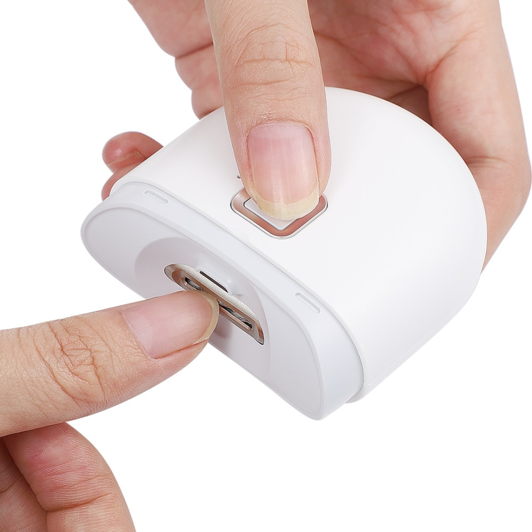 Elektrisk nagelklippare - vit