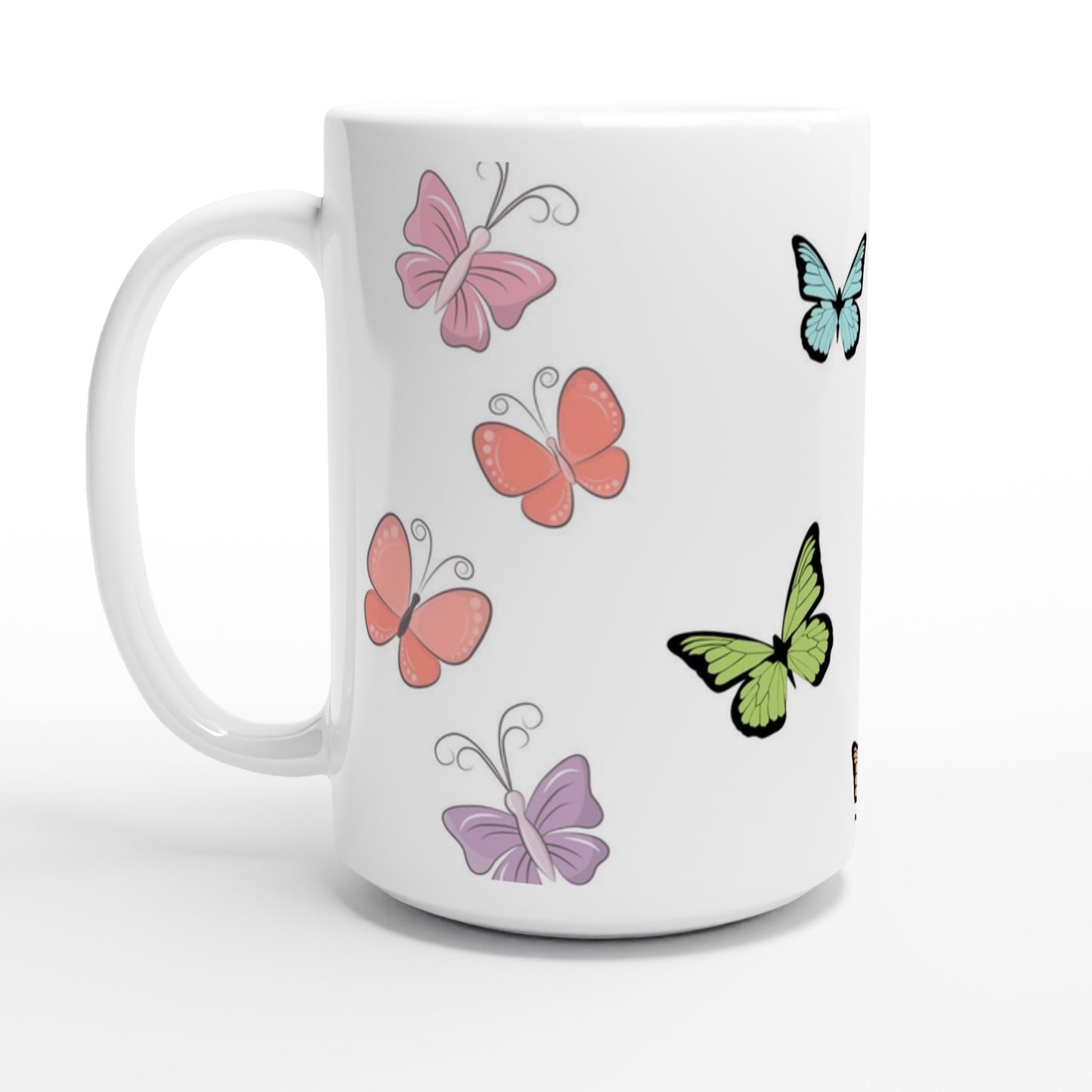 Fjäril mugg