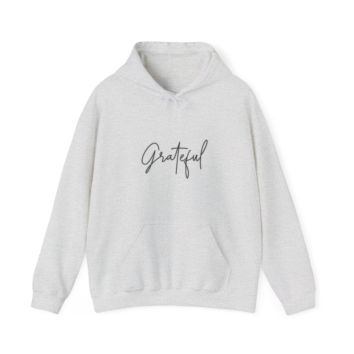 Grateful hoodie grå