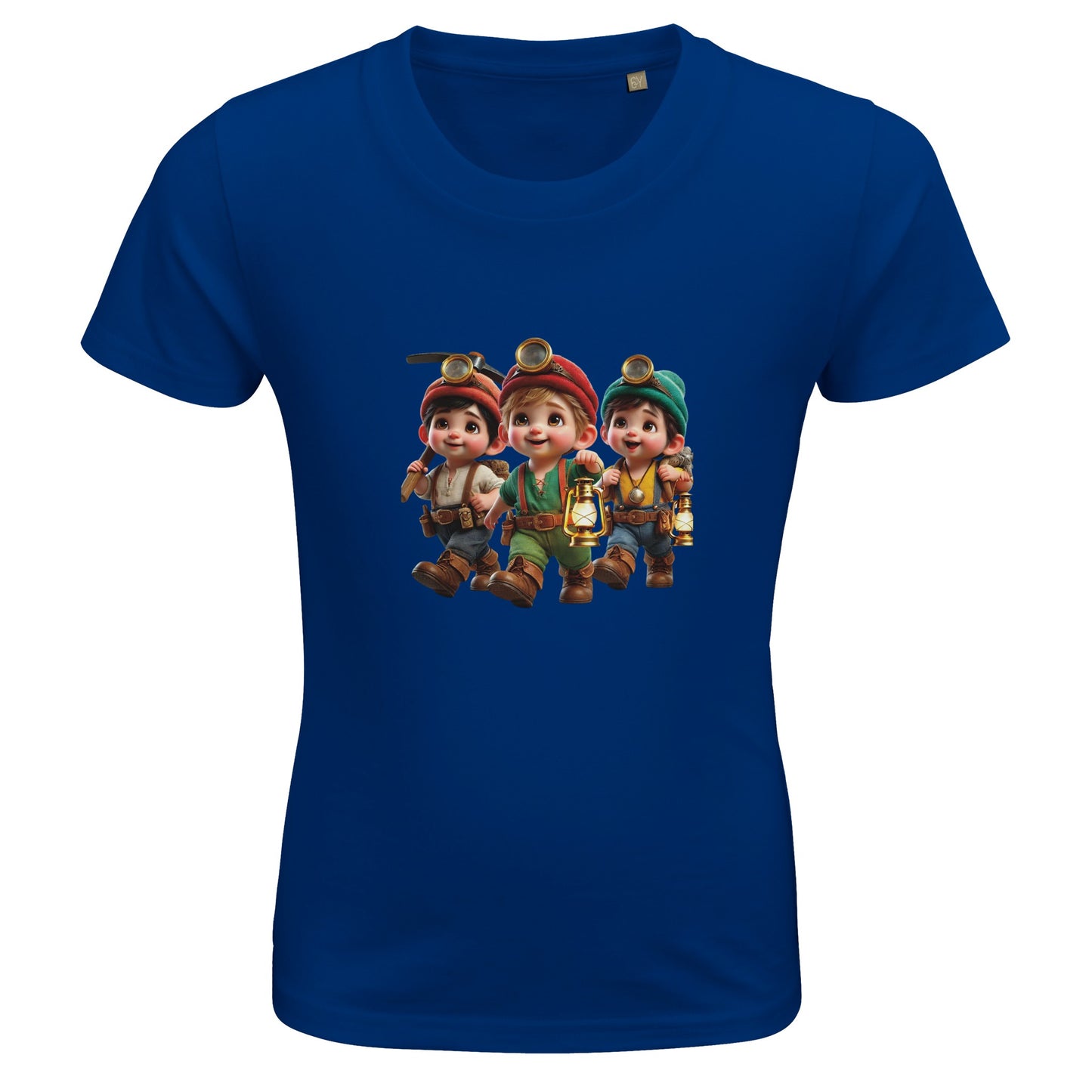 Gruvtomtens barn t-shirt blå
