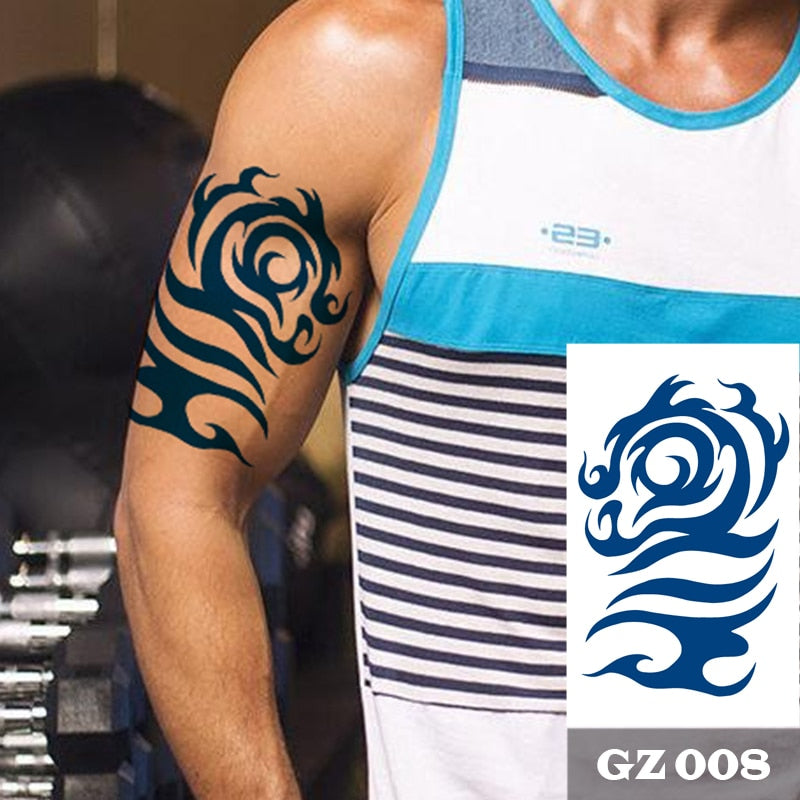 Temporär tatuering : tribal