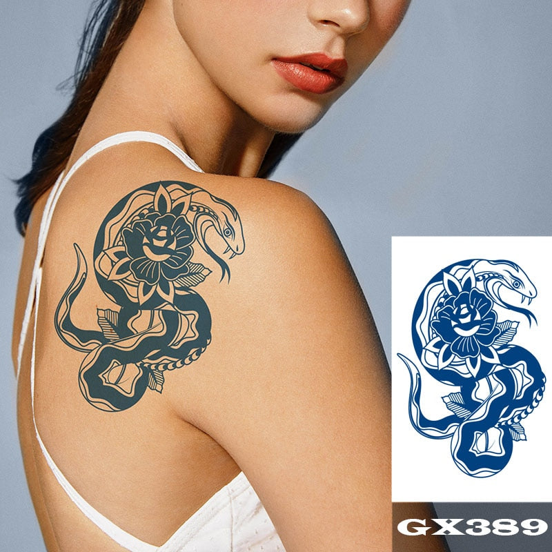 Temporär tatuering : rebel