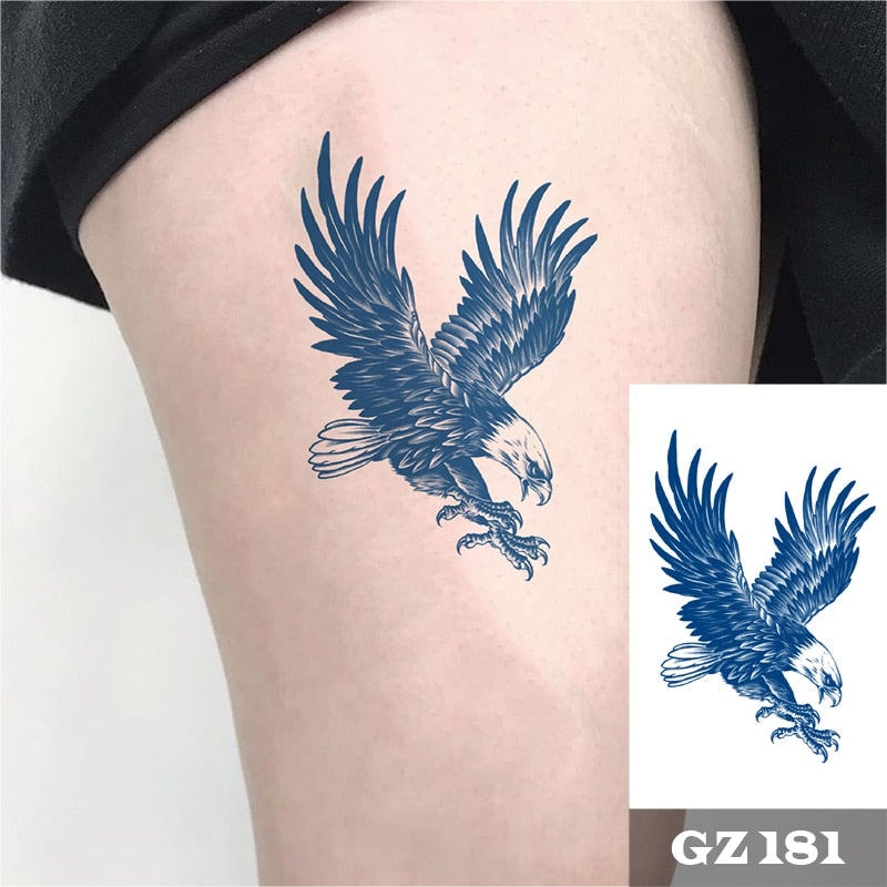 Temporär tatuering : örn