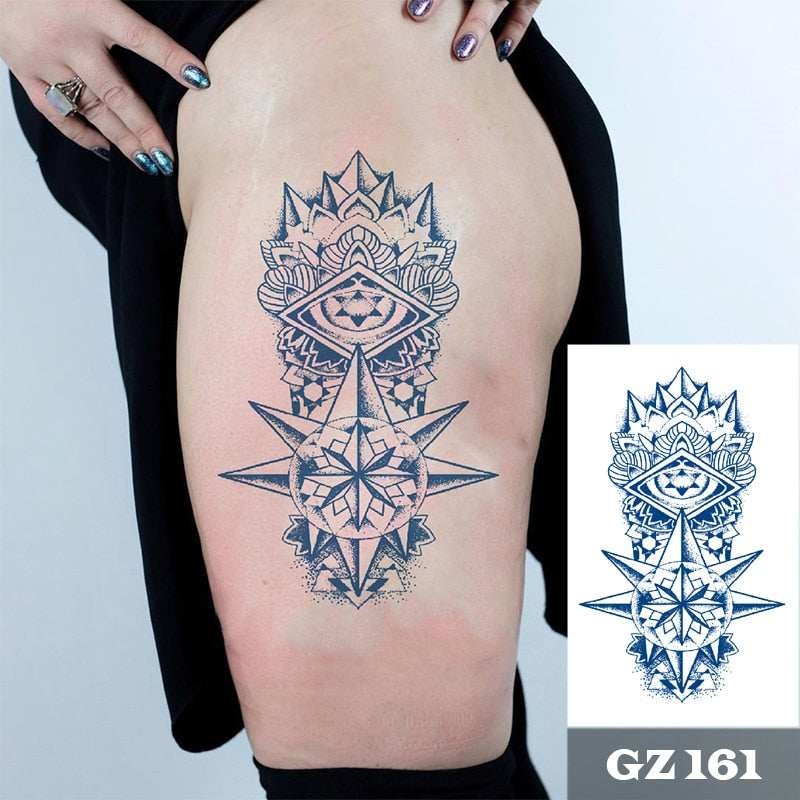 Temporär tatuering : tribal