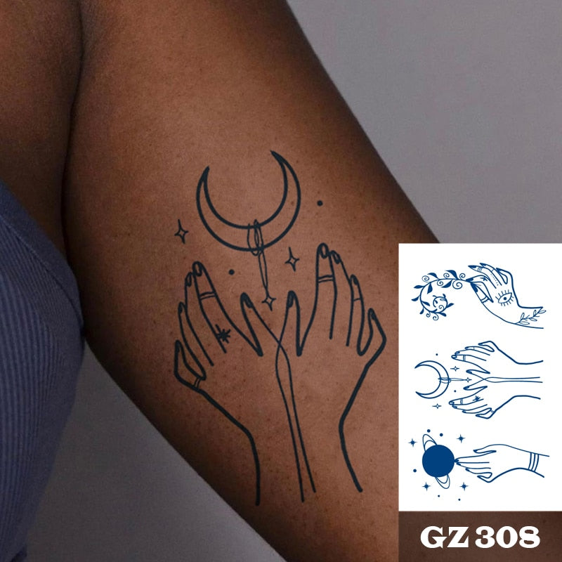 Temporär tatuering : muslimsk