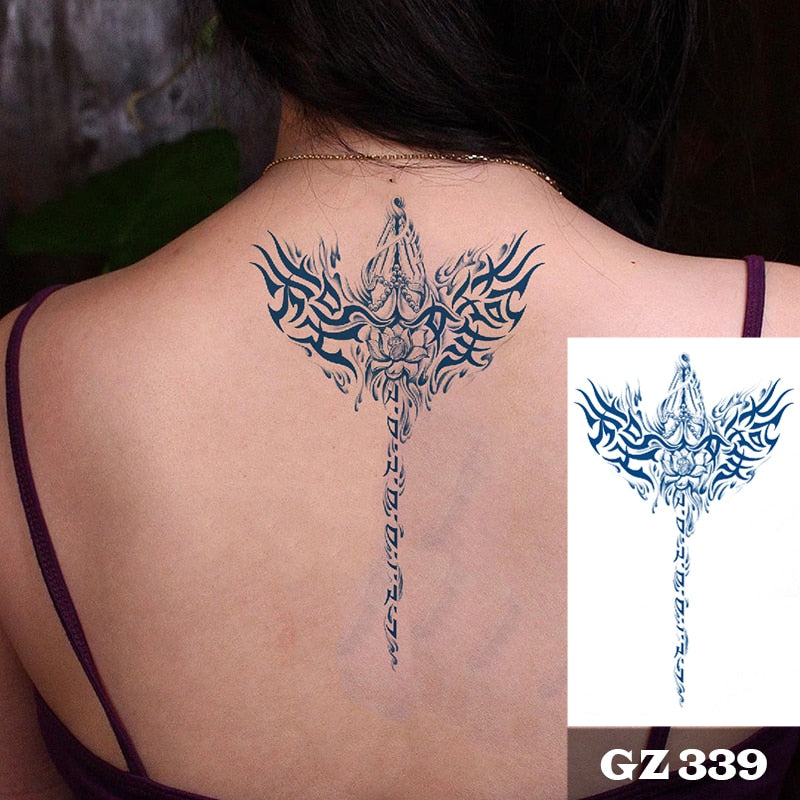 Temporär tatuering : konst