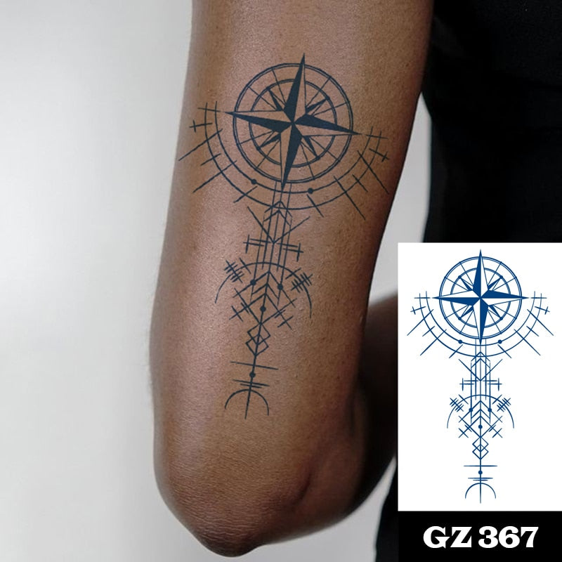 Temporär tatuering : modern tatuering
