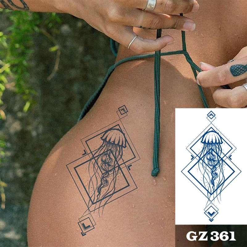 Temporär tatuering : sexig tatuering