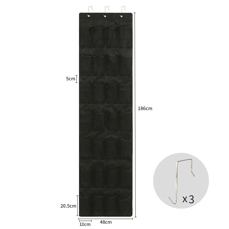 Hängande förvaring svart