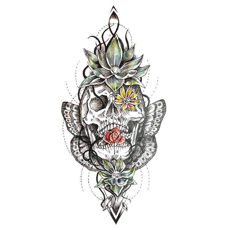 Temporär Tatuering - Fantasifulla stjärnmönster för en magisk touch