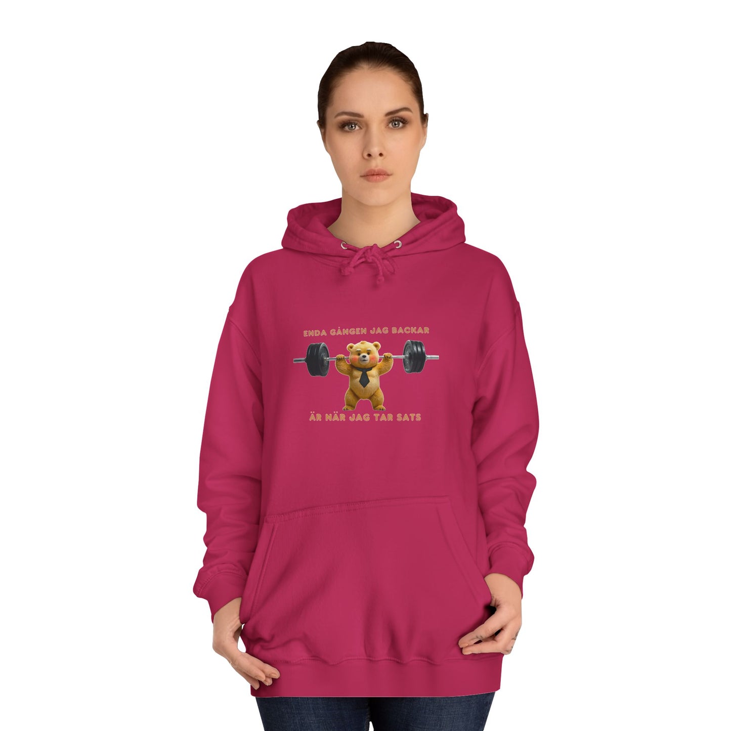 Hoodie roligt dam