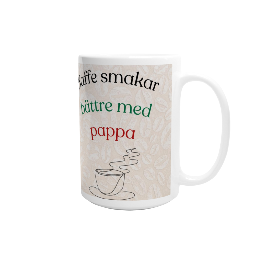 Kaffe med pappa mugg