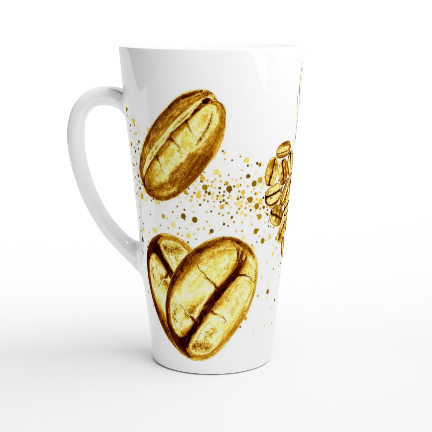 Kaffekopp guld