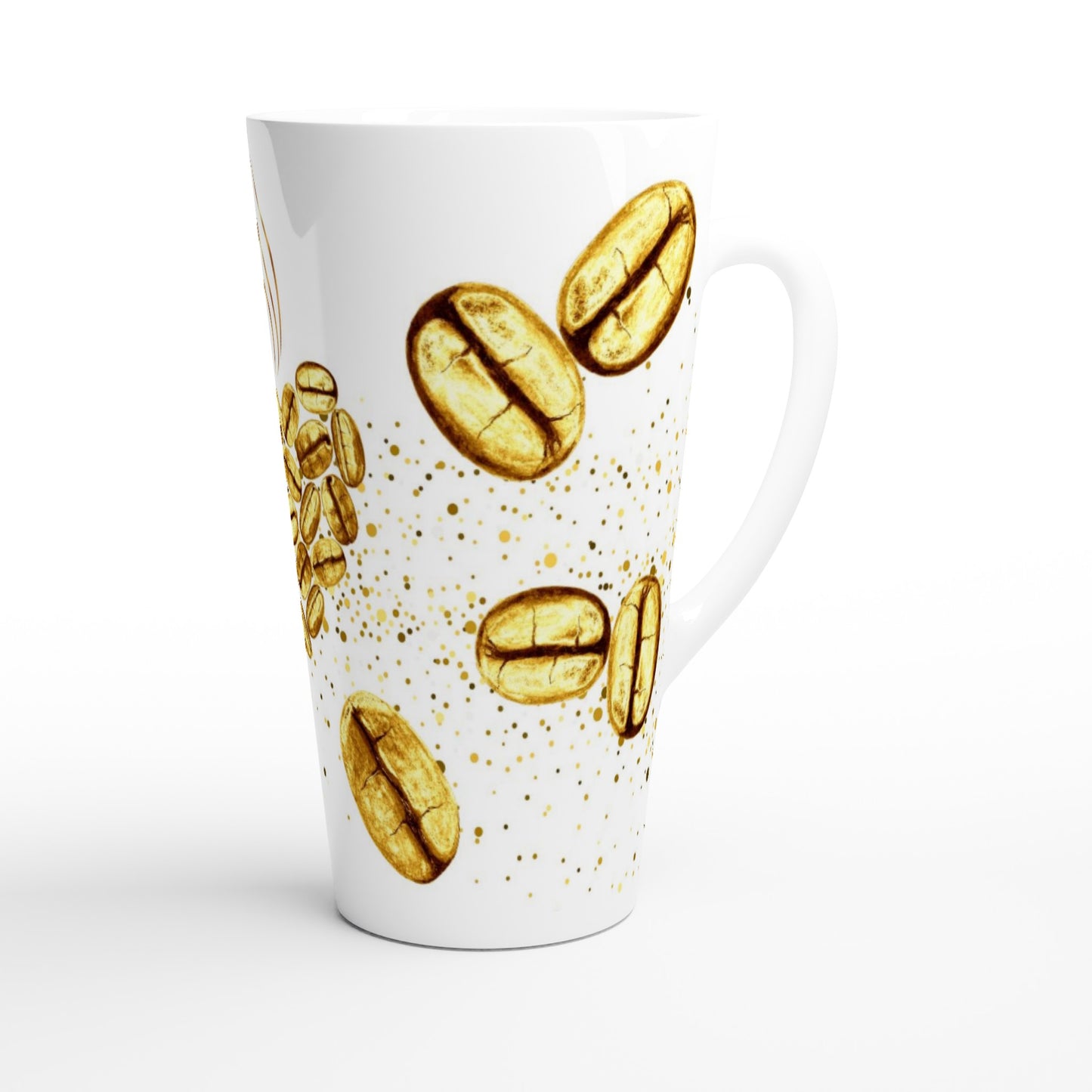 Kaffekopp guld