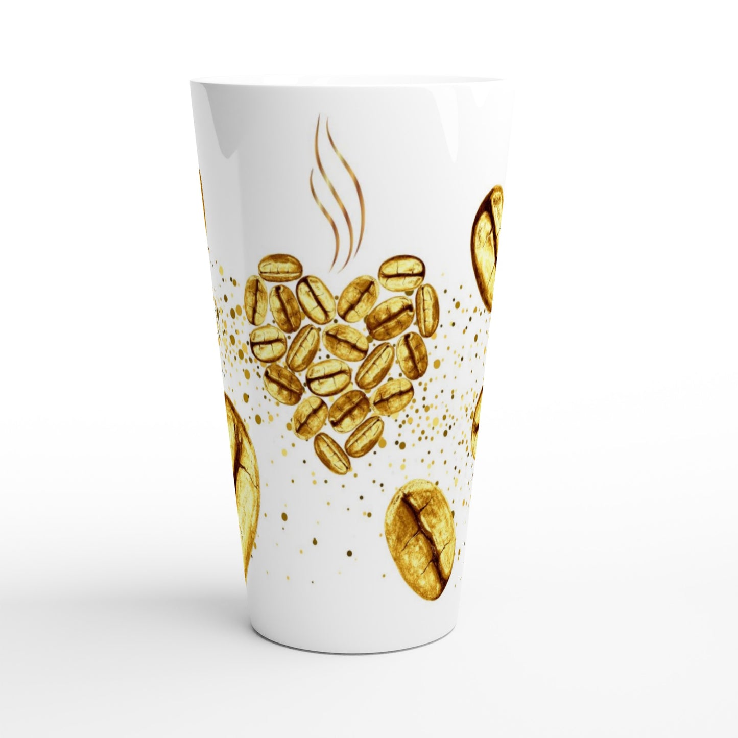Kaffekopp guld