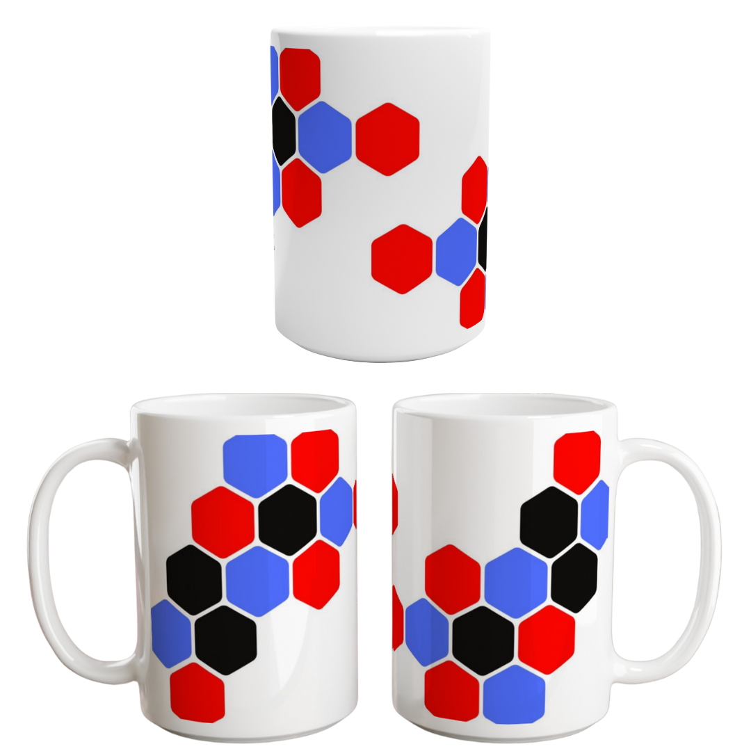 Kaffemugg med färger