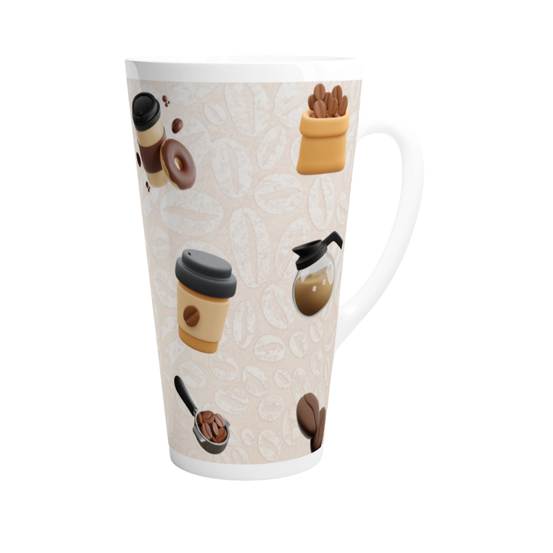 Kaffemugg med tryck