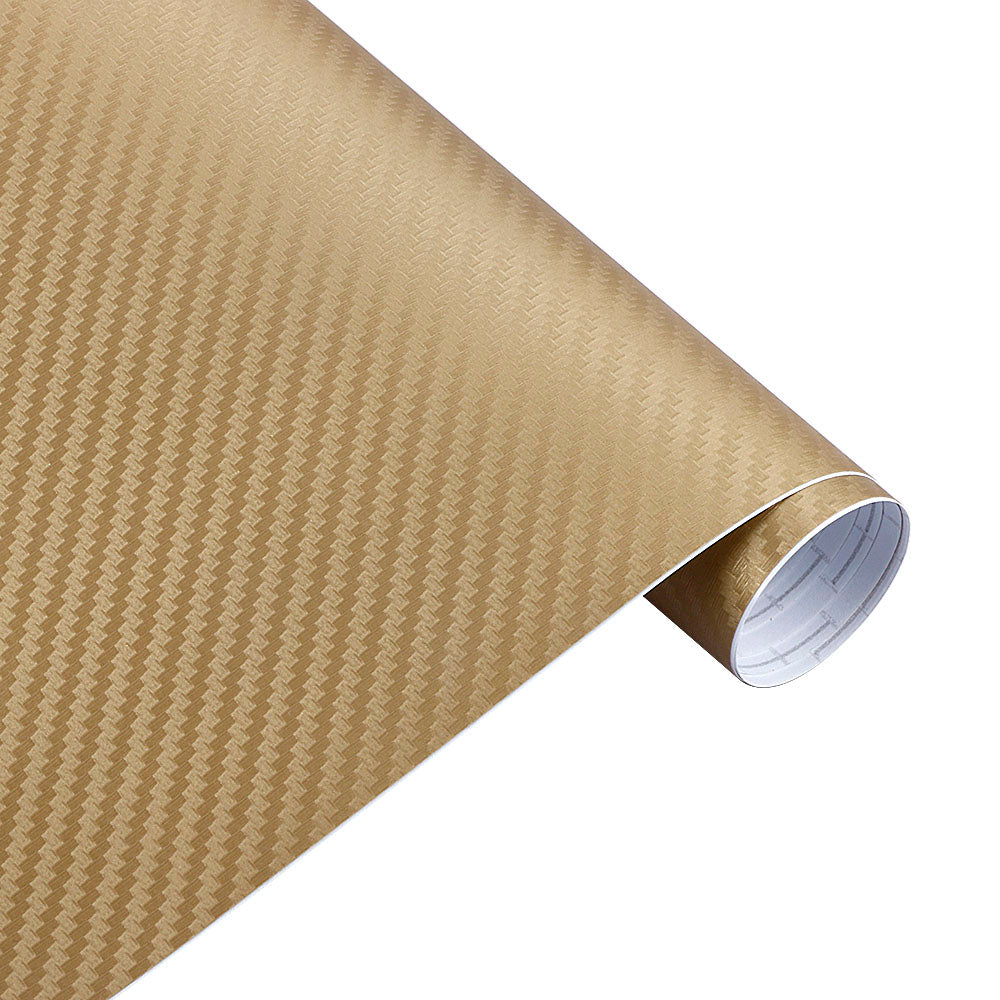 Kolfibertejp 3D guld