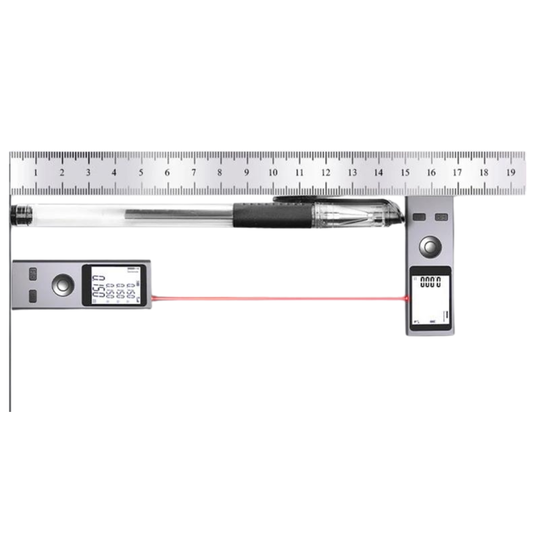 Lasermätare med precision