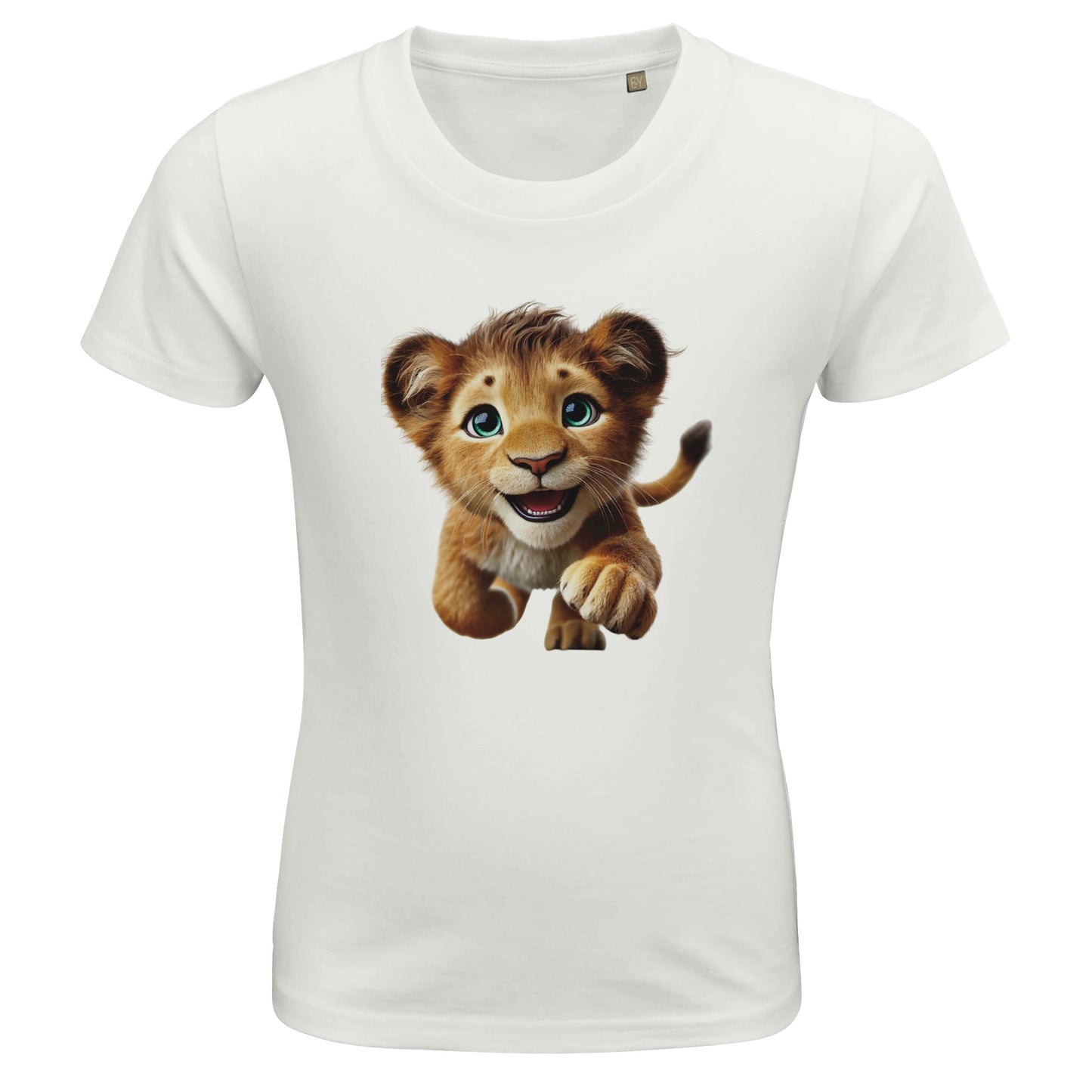 Leon barn t-shirt vitt