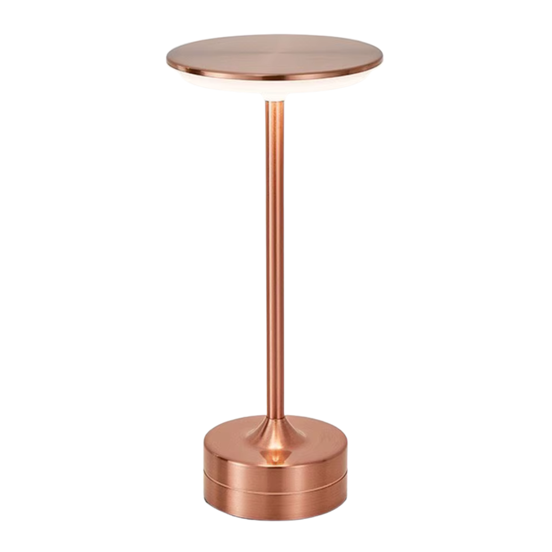 Liten bordslampa rose