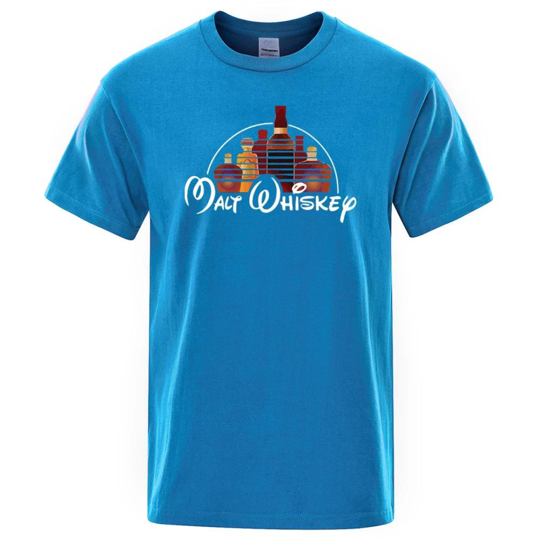 Malt Whiskey T-Shirt - blå