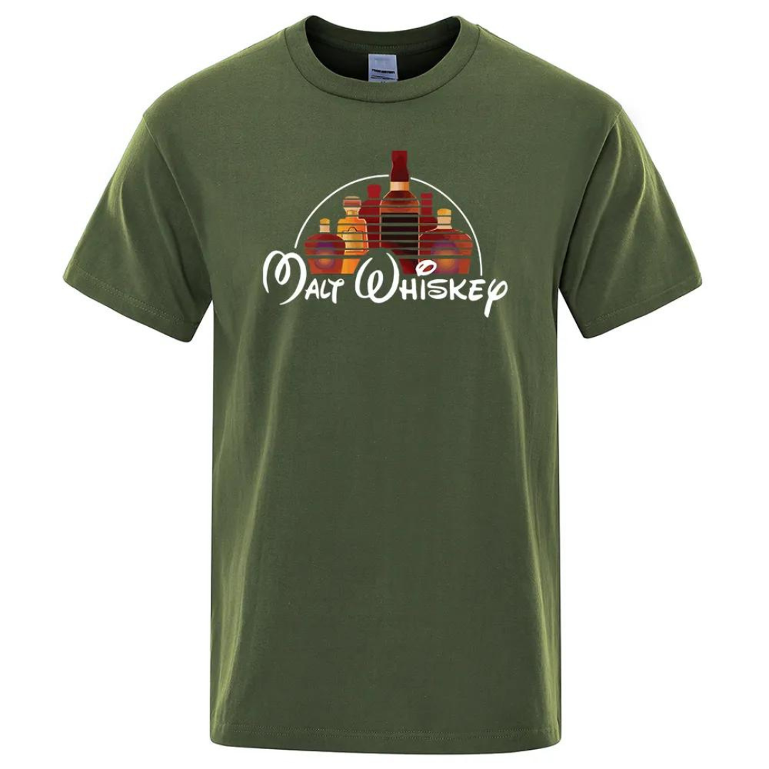 Malt Whiskey T-Shirt - grön