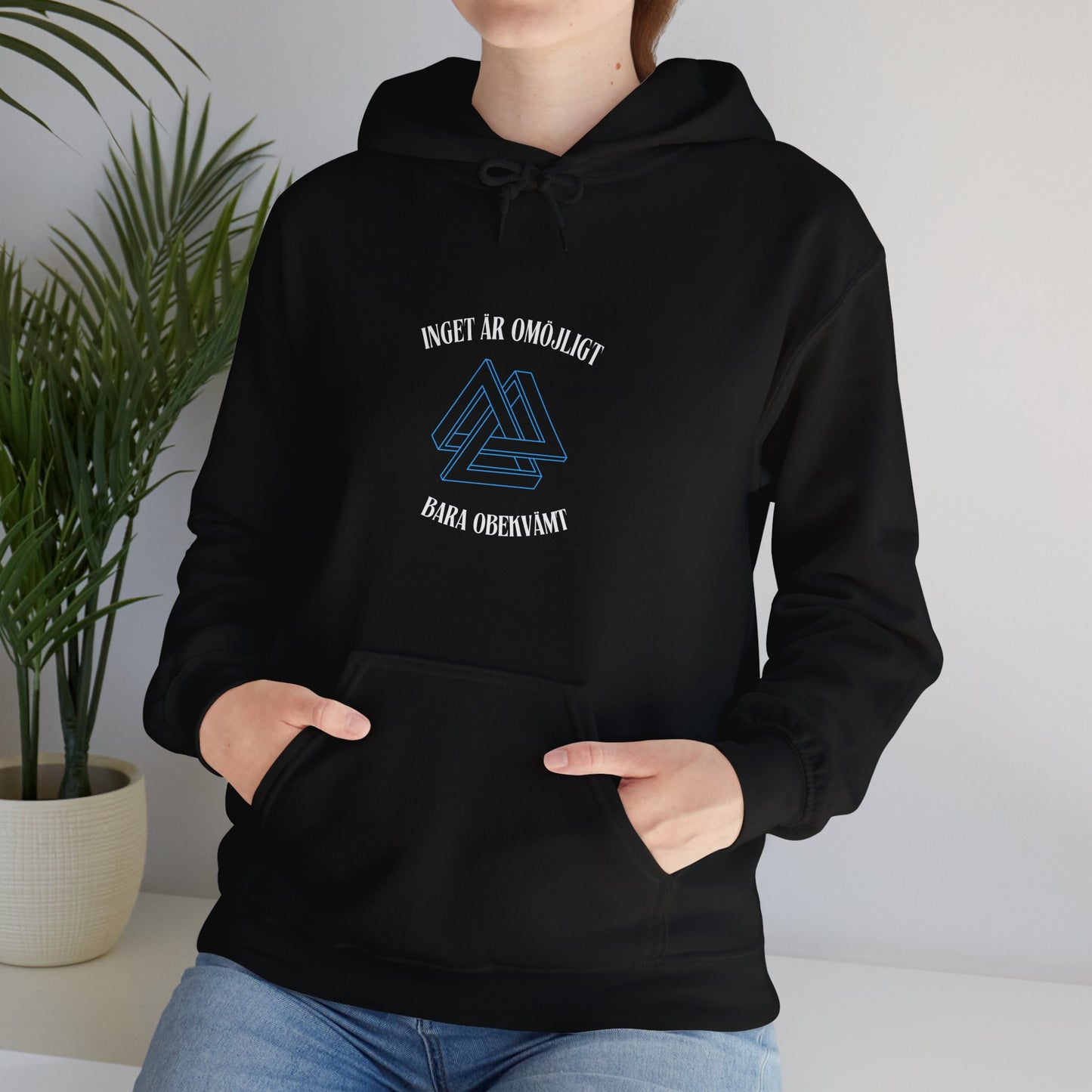 Motivation hoodie dam