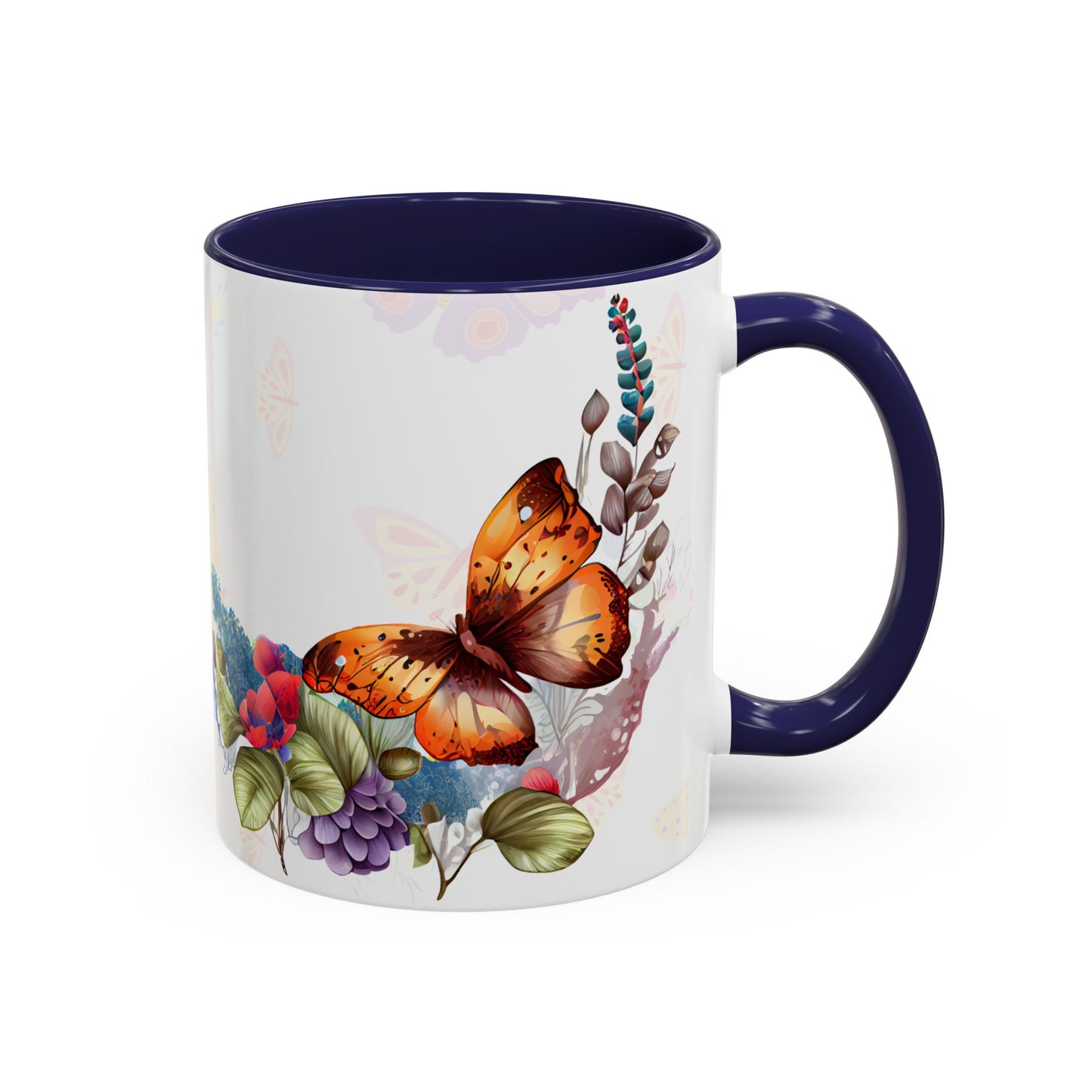 Mugg med fjäril