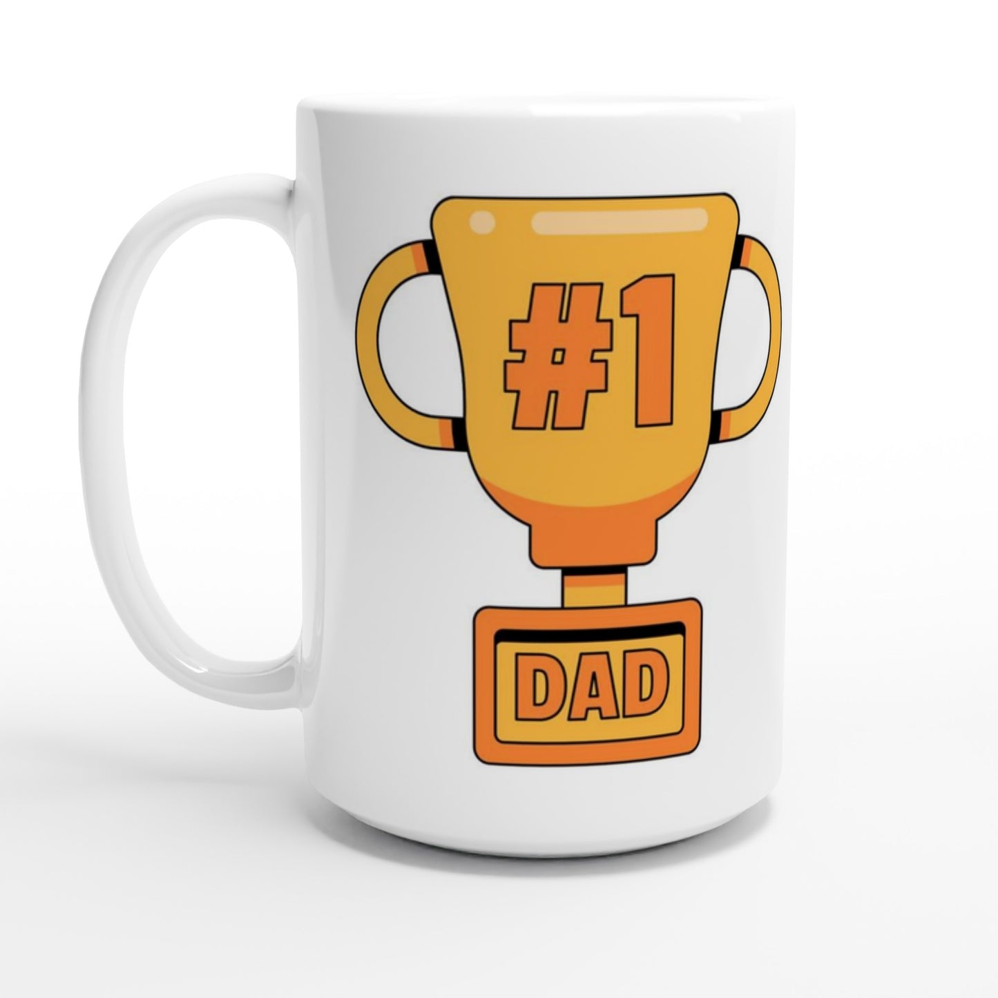 Nummer ett pappa mugg