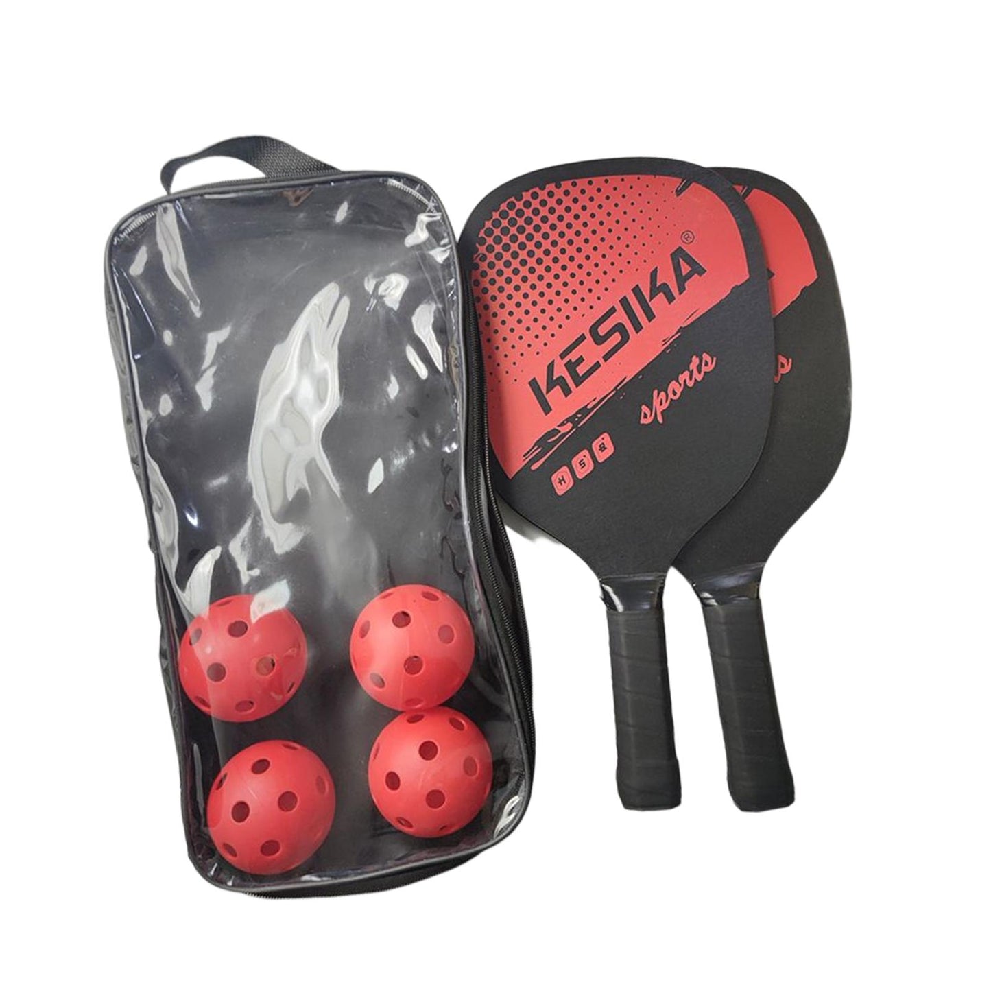 Pickleball set röd