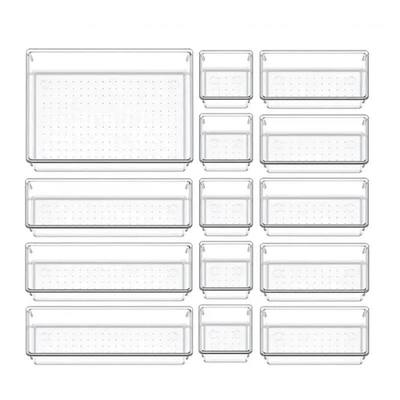 Plast förvaringslådor