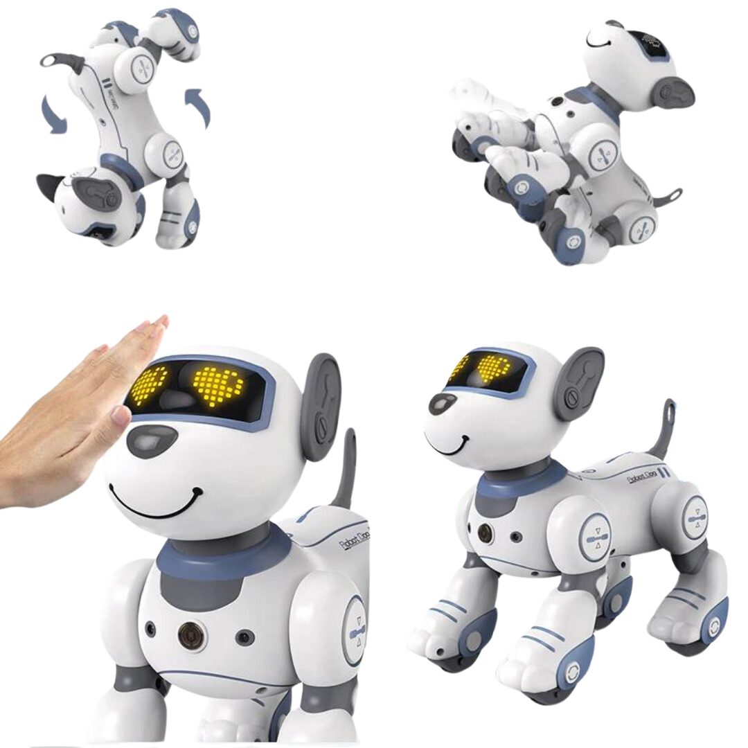 Robothund leksak - interaktiv 