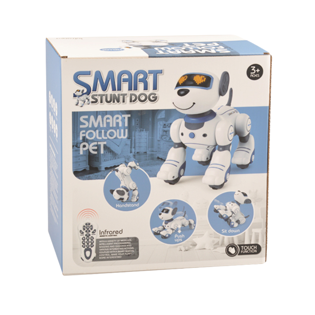 Robothund leksak - paketering 