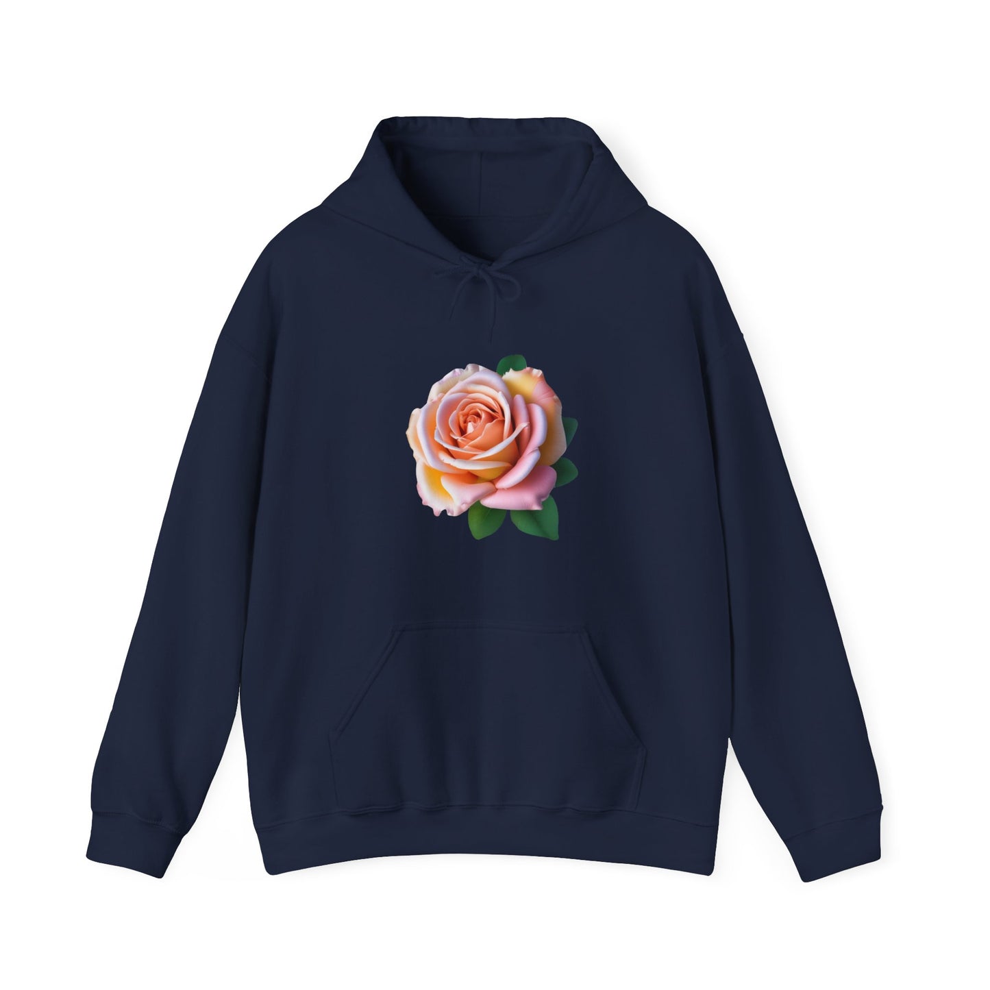 Ros hoodie mörkblå