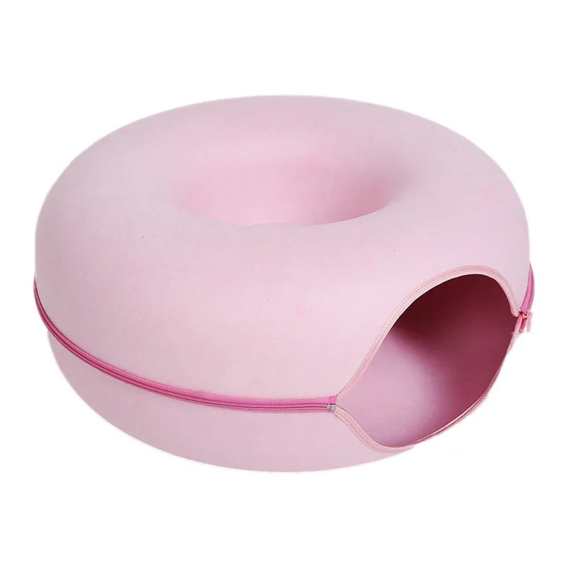 Kattgrotta Donuts - rosa färg
