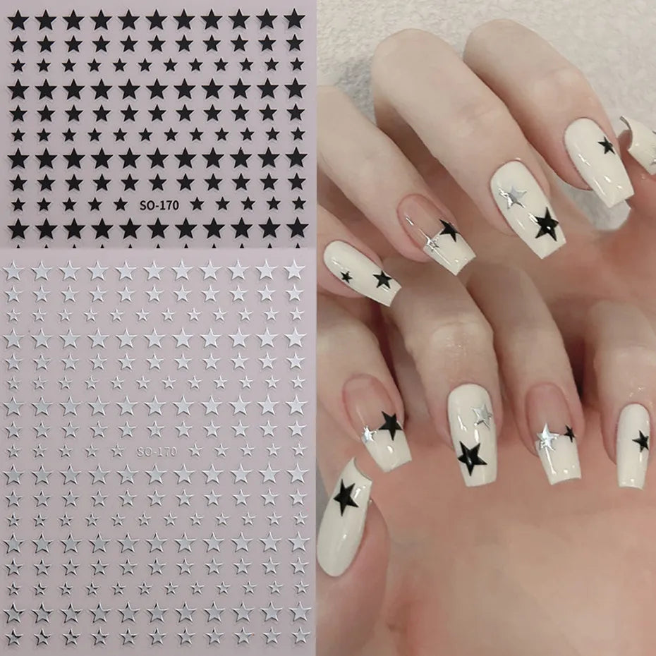 Nagelklistermärken nygga