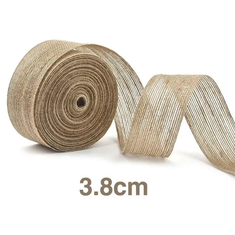Juteband - 3,8cm