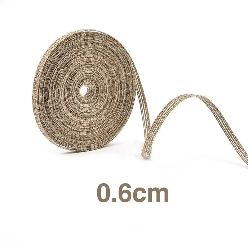 Juteband - 0,6cm