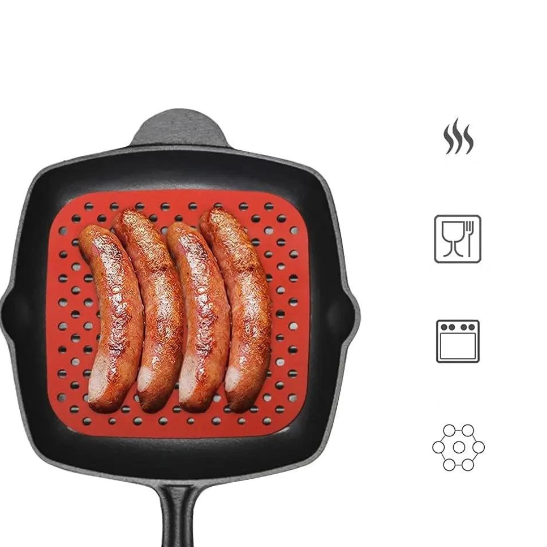 Silikonmatta airfryer