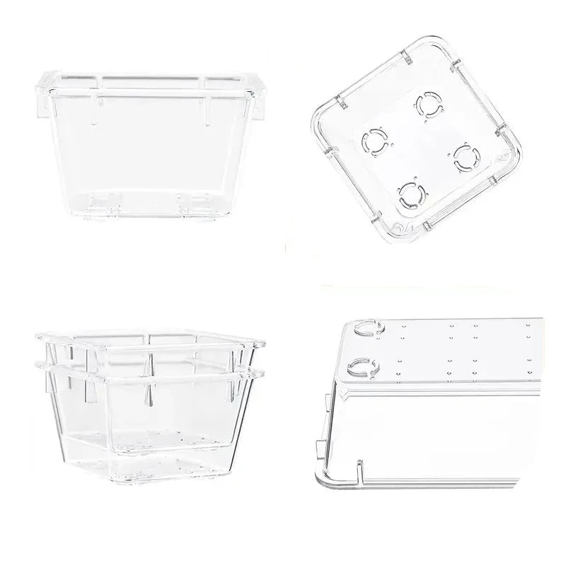 Små förvaringslådor plast