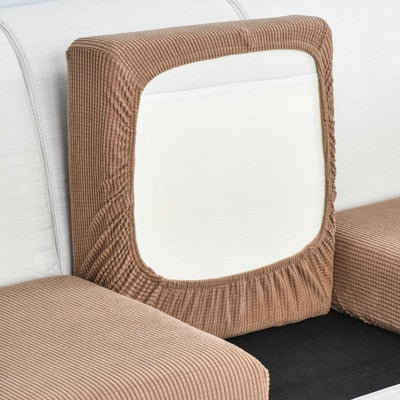 Sofföverdrag - ljusbrun